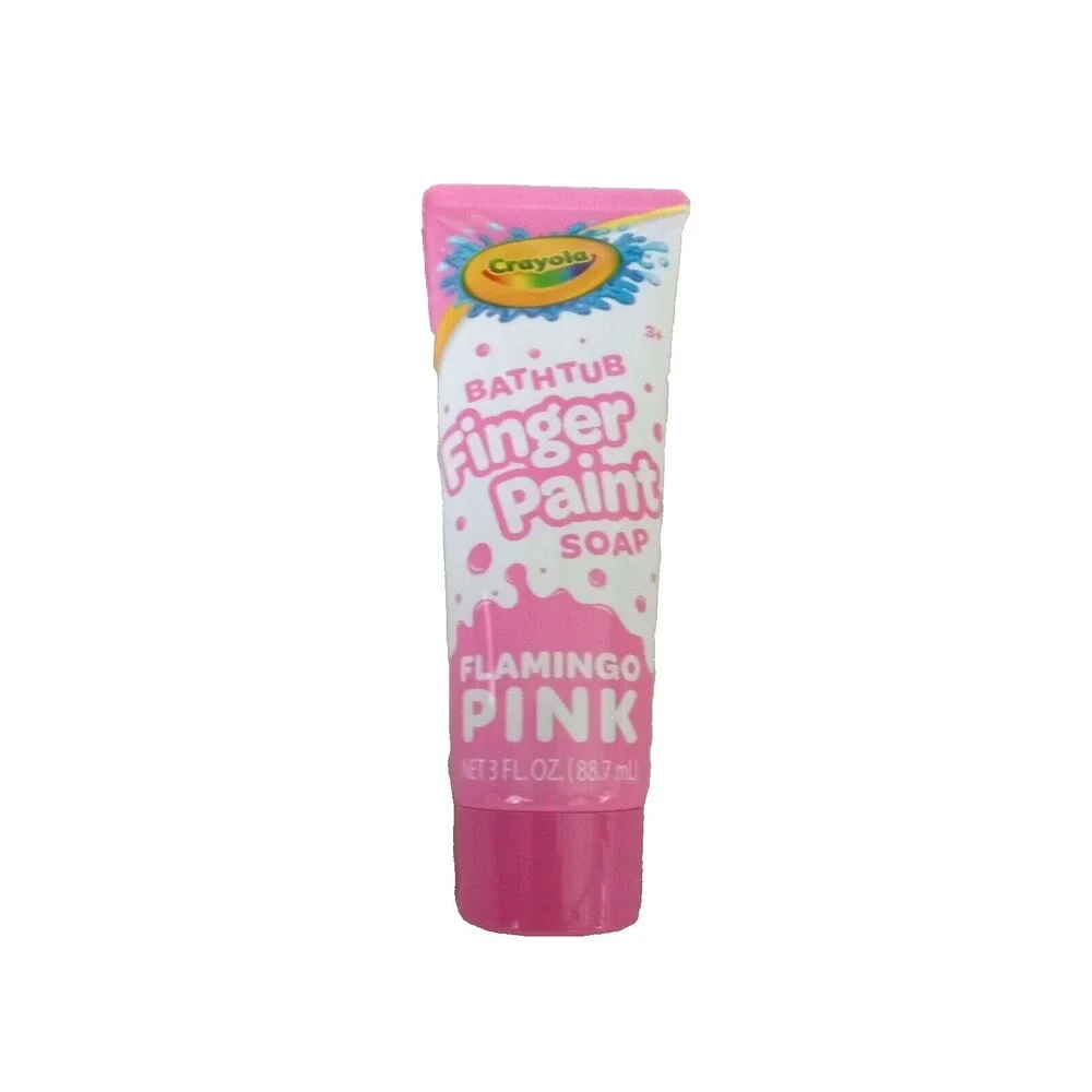 5pc Crayola Bathtub Finger Paint Soap (3oz Tubes) 5 Color ~ NEW SEALED!!!